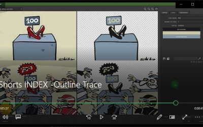Outline Trace – Bitmap to Vector Tracing