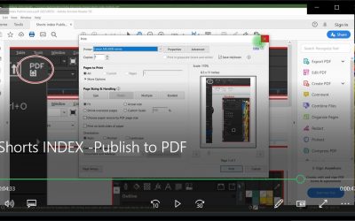 Publish to PDF