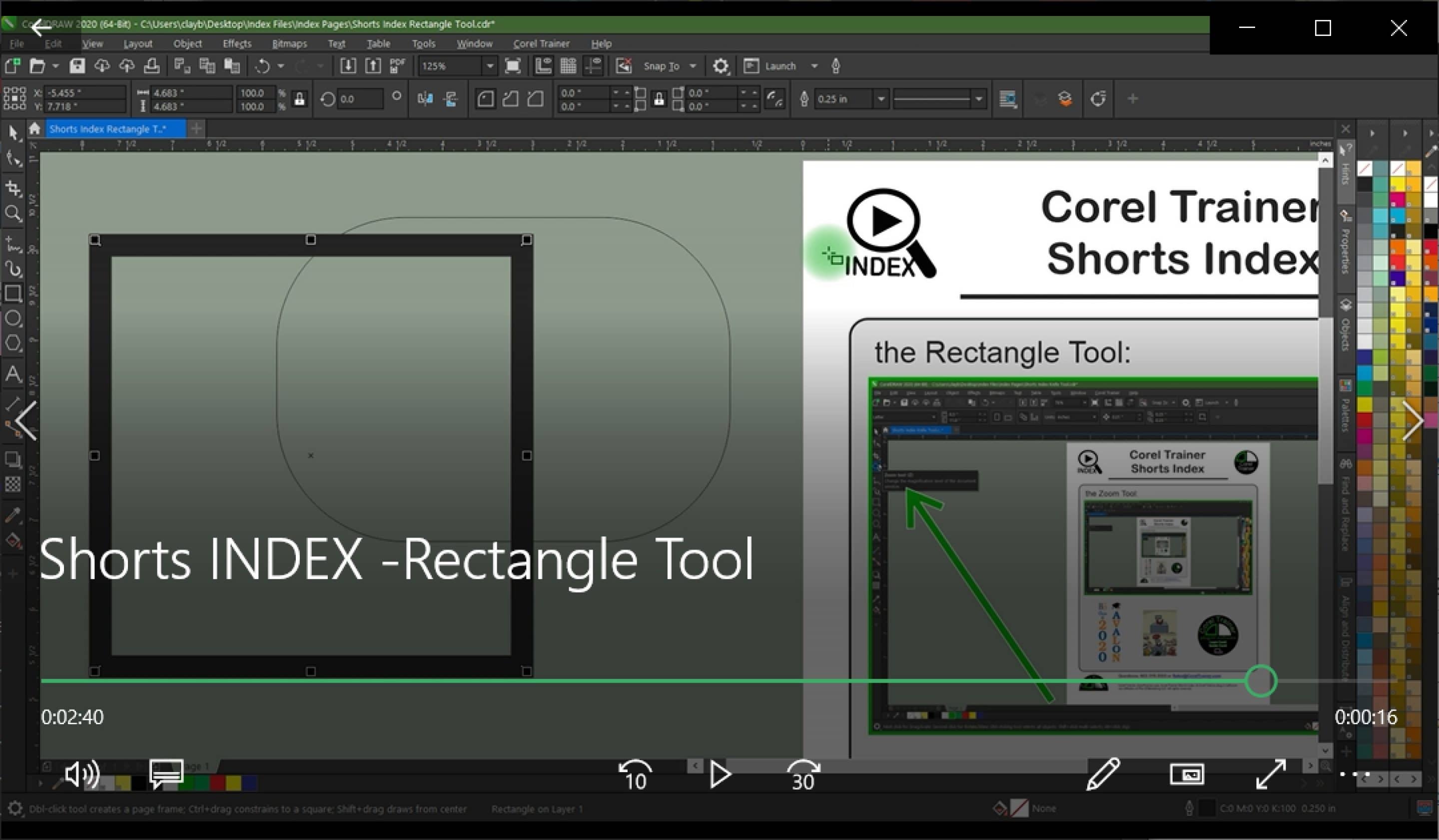 black rectangle pro tools